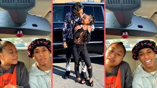 NLE Choppa and Girlfriend Yung Blasian Speak On How They Met and More NBA YoungBoy ExGirlfriend [upl. by Ahsino]