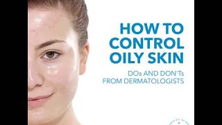 How to control oily skin [upl. by Llerryt]