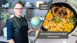 Lars kocht MisoRamen  Mit Chefkoch um die Welt [upl. by Sinnej]