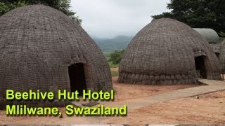 Our Next Adventure retro  Beehive Huts in Mlilwane Wildlife Sanctuary Eswatini Swaziland [upl. by Rosmunda]