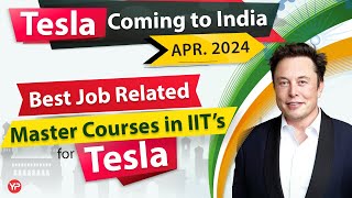 Evehiclerelated master courses in IIT for Tesla in India [upl. by Nellad]