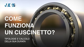 Come funziona il Cuscinetto Tipologie e calcolo della sua durata  DIN ISO 281 [upl. by Lapotin]