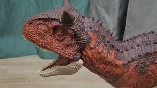 카노르타우르스 Carnotaurus toy 슈퍼 자이언트 공룡 쥬라기월드 [upl. by Yllod709]