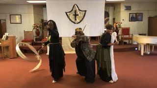 “Waging War”  CeCe Winans Group Praise Dance by The Trio of Evangelists at EMPNPC 9242023 [upl. by Fawcette]