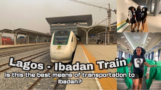 I took the New Train from Lagos to Ibadan All the Details you need [upl. by Hareehat]