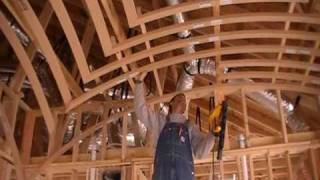 How to Frame a Groin Vault Ceiling [upl. by Elockcin]