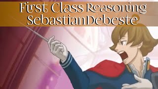 Sebastian Debeste  First Class Reasoning Orchestral Remix  Ace Attorney Investigations 2 [upl. by Cirilo]