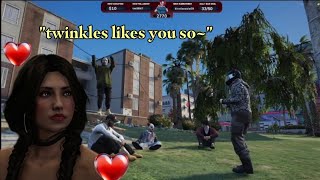 ray mond clown arc HIGHLIGHTS  chatterbox is in love  MULTIPLE POVs  NoPixel GTA RP [upl. by Acinelav75]