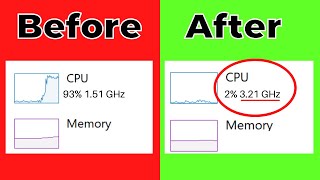 How To Boost Processor or CPU SPEED in Windows 1011  Make Computer 200 Faster  Boost FPS [upl. by Elletnahc]