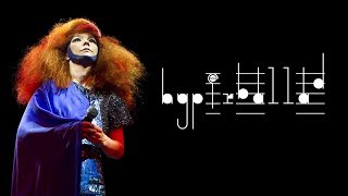 björk  hyperballad biophilia tour instrumental cover [upl. by Redlac627]