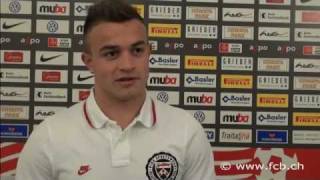 fcbchInterview mit Xherdan Shaqiri [upl. by Shirl]