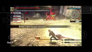 Multiplayer online God Eater 2 PPSSPP [upl. by Gorman]