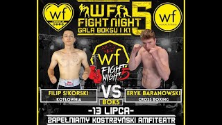 WF FIGHT NIGHT 5  Filip Sikorski vs Eryk Baranowski [upl. by Fergus]