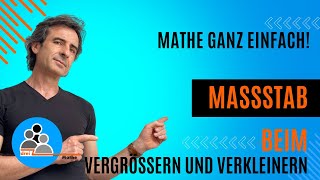 Mathe ganz einfach  Maßstab berechnen und erkennen [upl. by Erdrich]