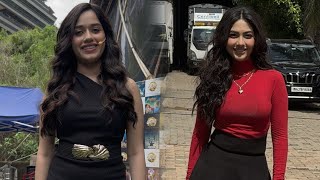 Jannat Zubair And Reem Shaikh Present At Laughter Chefs Unlimited Entertainment Shoot 🔥💃 [upl. by Woodberry]