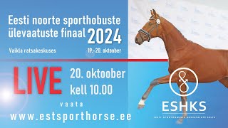 Eesti noorte sporthobuste ülevaatuste finaal 2024 [upl. by Elletsyrk]