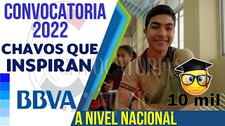 🥇 BECAS BBVA Bancomer 20222023 👩‍🎓 CHAVOS QUE INSPIRAN  Desde SECUNDARIA  Proceso de REGISTRO [upl. by Roscoe]