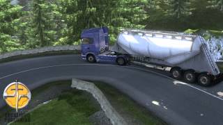 SCANIA Truck Driving Simulator  Gameplay  The Hills [upl. by Georgie517]