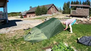 HELSPORT NORDMARKA 2teltan ensimmäinen pystytys [upl. by Aja]