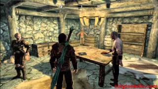 Skyrim Alduins Wall Quest Guide HD 1080p [upl. by Leinadnhoj]