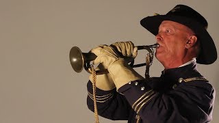 Gettysburgbound bugler plays traditional military tunes [upl. by Roxine]