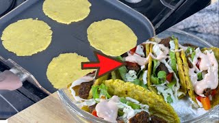 What to do with unripe plantain  Plantain Tacos  Breakfast Idea  11 [upl. by Stanislas]