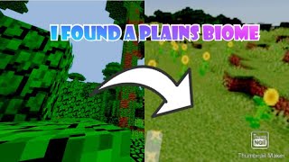 I found a Plains Biome  minecraft part 4 [upl. by Teddi]