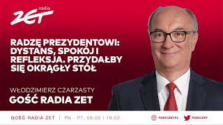 W Czarzasty radzi prezydentowi Dystans spokój i refleksja Przydałby się okrągły stół [upl. by Robison]