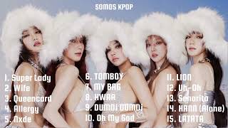 PLAYLIST GIDLE 2024 All PréReleases amp Title Tracks  SOMOS KPOP [upl. by Shevlo309]