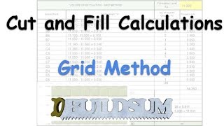 Cut and Fill Calculations [upl. by Eisaj]