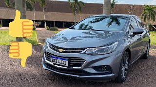 5 Pontos Positivos e 5 pontos Negativos do Cruze 14 Turbo 2018 [upl. by Hillier]