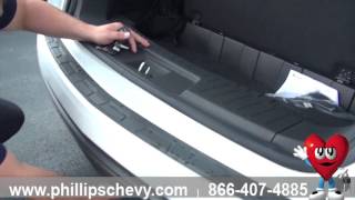 Phillips Chevrolet  2017 Chevy Traverse – Spare Tire  Chicago New Car Dealership [upl. by Atin]