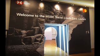 HSBC TravelOne Credit Card  PR Launch Highlights [upl. by Tahp444]