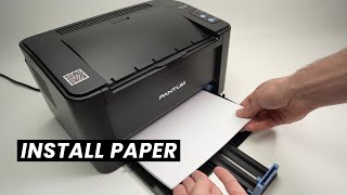 How to Install Paper in Your Pantum P2500W amp P2502W Printer [upl. by Blader]