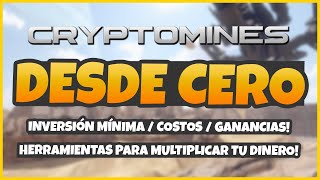 COMO GANAR DE 100 a 1000 USD por MES 🔥  CRYPTOMINES desde CERO ⛏  GUIA DEFINITIVA [upl. by Henni]