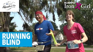 Subaru Adventure On  Subaru IRON Girl Canada Blind Triathlete [upl. by Xonnel]