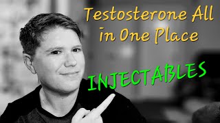 Testosterone All In One Place  Injectables [upl. by Ahsilra]