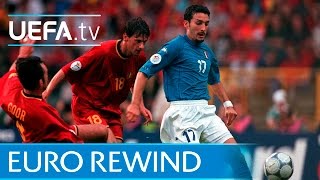 EURO 2000 highlights Italy 20 Belgium [upl. by Ayouqat]