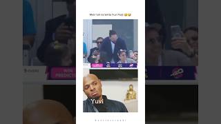 Yuvraj Sing Funny Incident caught on camera short viral meme funny [upl. by Demott]