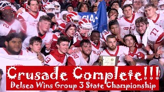 Delsea 28 West Essex 3  Group 3 State Championship  Crusaders 347 Rush Yards [upl. by Thibaut]