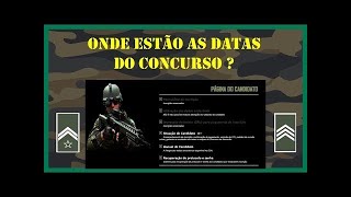 Calendário da ESA  CCI  Inspeção de saúde e todas as outras etapas [upl. by Refinnaej]