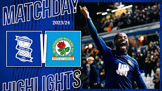 HIGHLIGHTS  Birmingham City 10 Blackburn Rovers  Sky Bet Championship [upl. by Meijer]