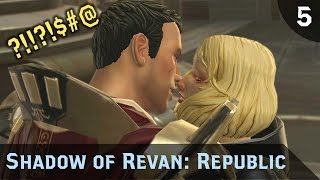 SWTOR Shadow of Revan Rishi Ending Satele Shan amp Darth Marr make Peace  Republic 5 [upl. by Yentruok]