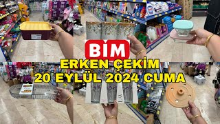 BİM’E BU CUMA YEPYENİ EFSANE ÜRÜNLER GELİYOR  BİM 20 EYLÜL 2024  BİM BU CUMA ÇOK GÜZEL KAÇMAZ [upl. by Gamin950]