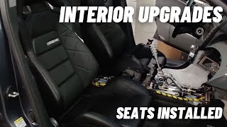 How to remove the quotSRSquot light in a HondaAcura PART 2  Corbeau RRX seat install [upl. by Atteuqahs632]