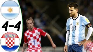 Argentina vs Croatia 44  All Goals amp Extended Highlights RESUMEN amp GOLES Last 2 Matches HD [upl. by Nelan348]