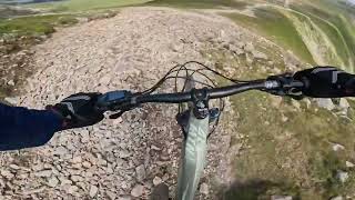 Helvellyn decent ebike mtb part 1 [upl. by Esinwahs]