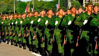 Cuba Caballería Mambisa y Fuerzas Especiales Revista Militar y Marcha del Pueblo Combatiente [upl. by Lamaj]