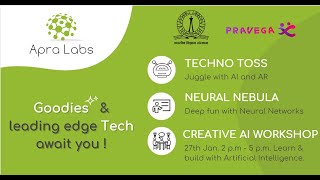 Creative AI Workshop at IISc Bangalore  Pravega X [upl. by Emanuele]