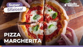 PIZZA MARGHERITA – la ricetta perfetta per prepararla a casa come in pizzeria 🍕💘😍 [upl. by Reivazx882]